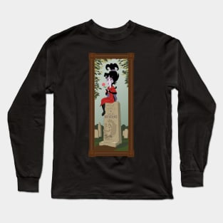 Haunted Portrait - Graveyard Long Sleeve T-Shirt